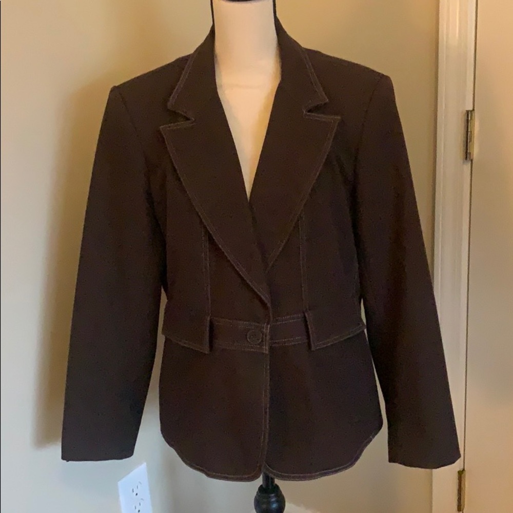 Brown Blazer